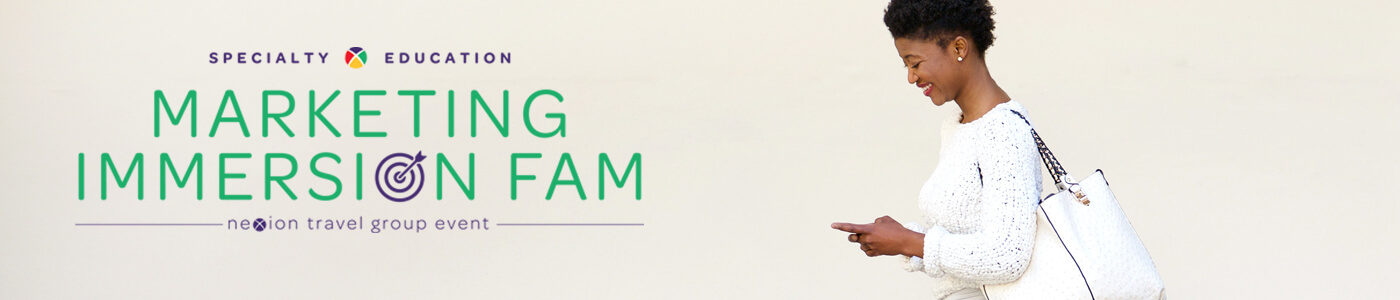 Marketing Immersion Fam Hero