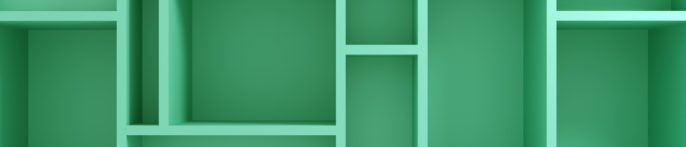 Green Bookcase